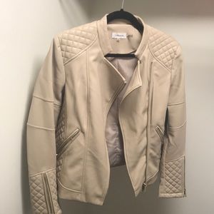 Calvin Klein Faux Leather Jacket